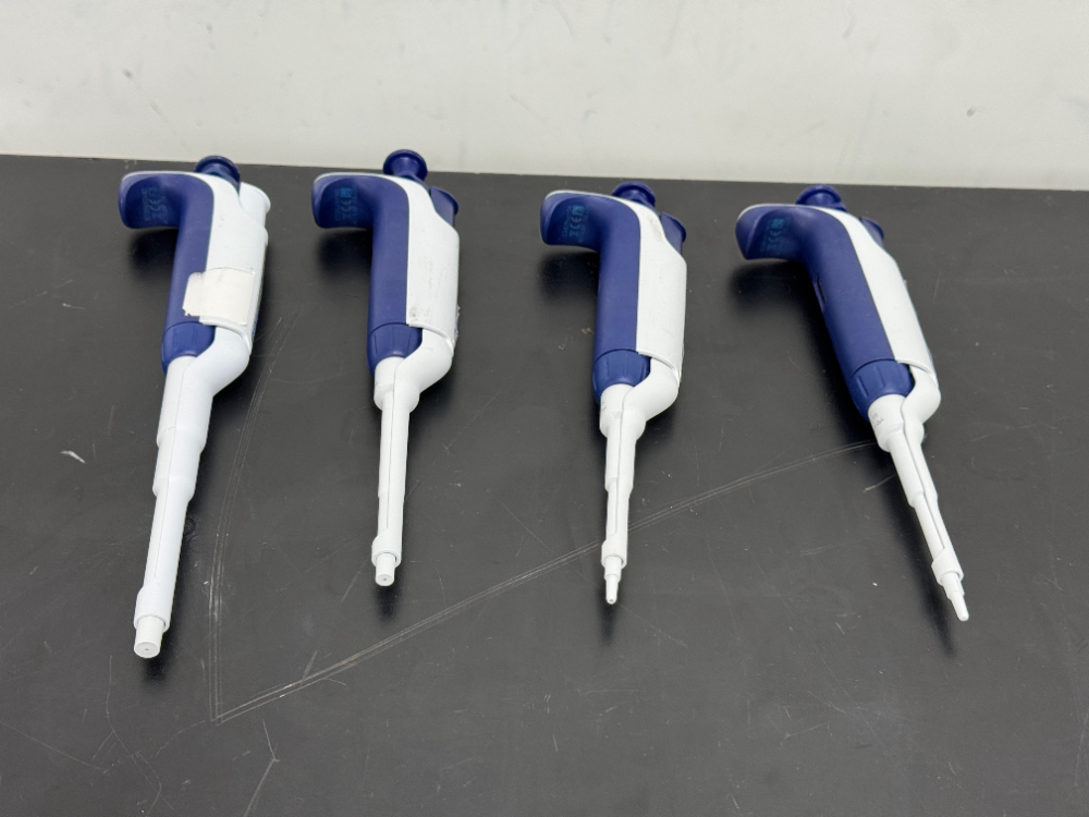 Image of Rainin Pipet-Lite XLS Single Channel Pipettes - Quantity 4